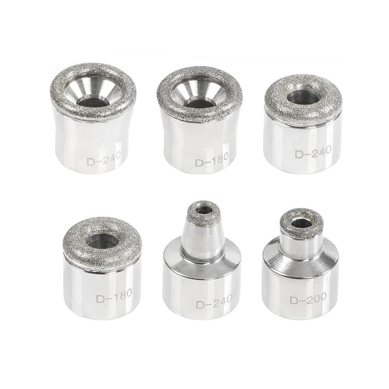 omzer Diamond Dermabrasion Head, Microdermabrasion 6 Tips, Facial Exfoliator Tool for Home - Image 2